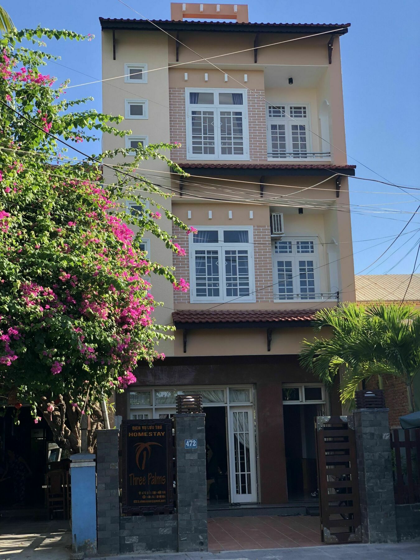 Three Palms Homestay ฮอยอัน ภายนอก รูปภาพ